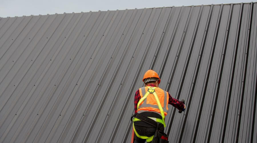 Professional metal roof installation services in Pollock, MO